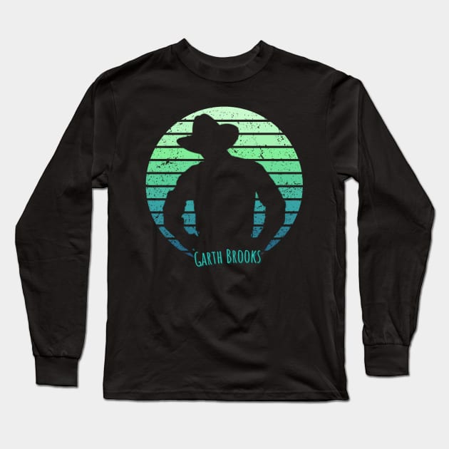 Garth Brooks Long Sleeve T-Shirt by Chessfluencer